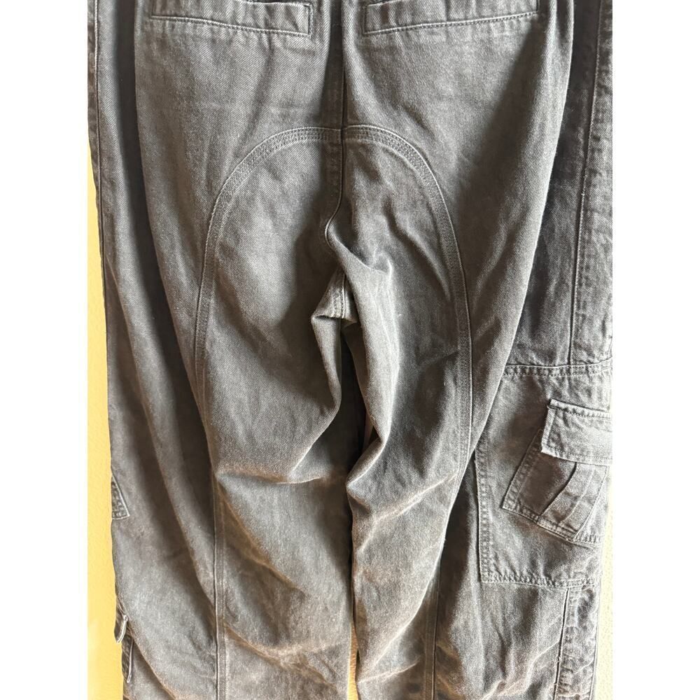 BDG Urban Outfitters Sz 31 Black Y2K Cargo‎ Pants Cotton EUC - Picture 6 of 10
